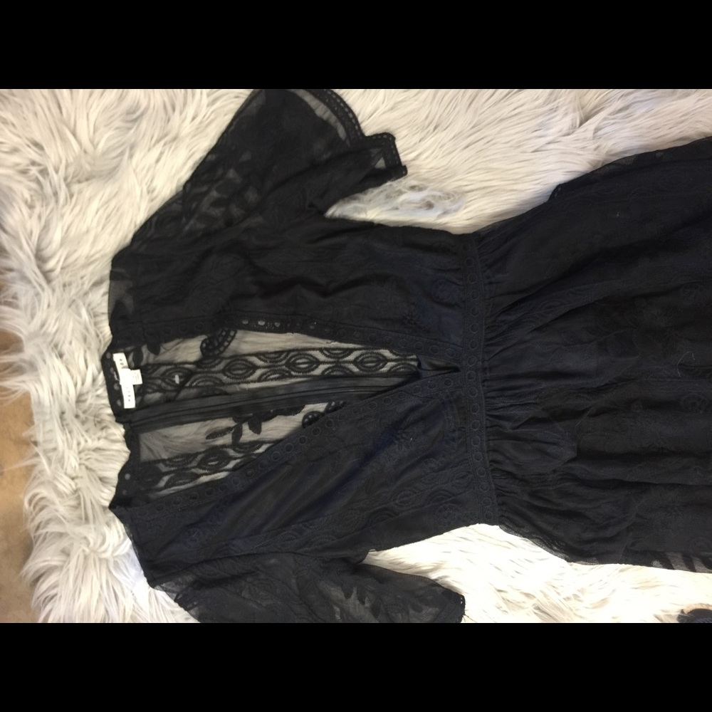Maxi dress black
